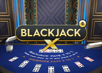 Blackjack X 6 - Azure - HASIANBET168