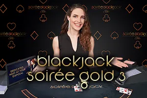 Blackjack Soirée Gold 3 - HASIANBET168