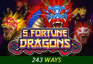 Spadegaming : 5 Fortune Dragons - HASIANBET168